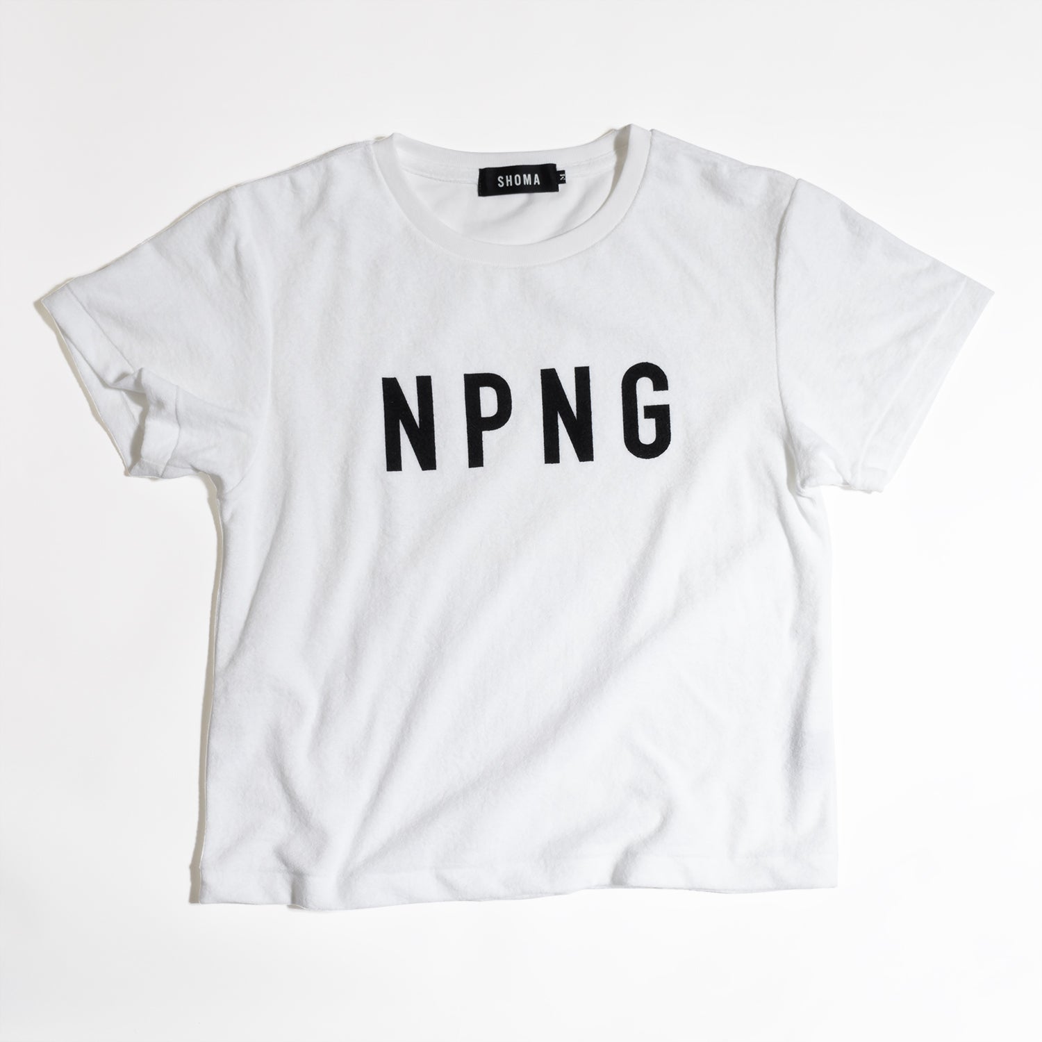 PILE CREW NECK T［NPNG］- White