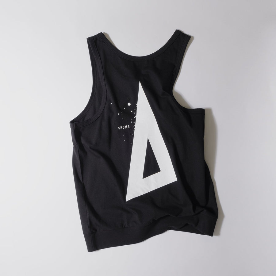 JERSEY ACTIVE TOP［Triangle of SHOMA］- Black